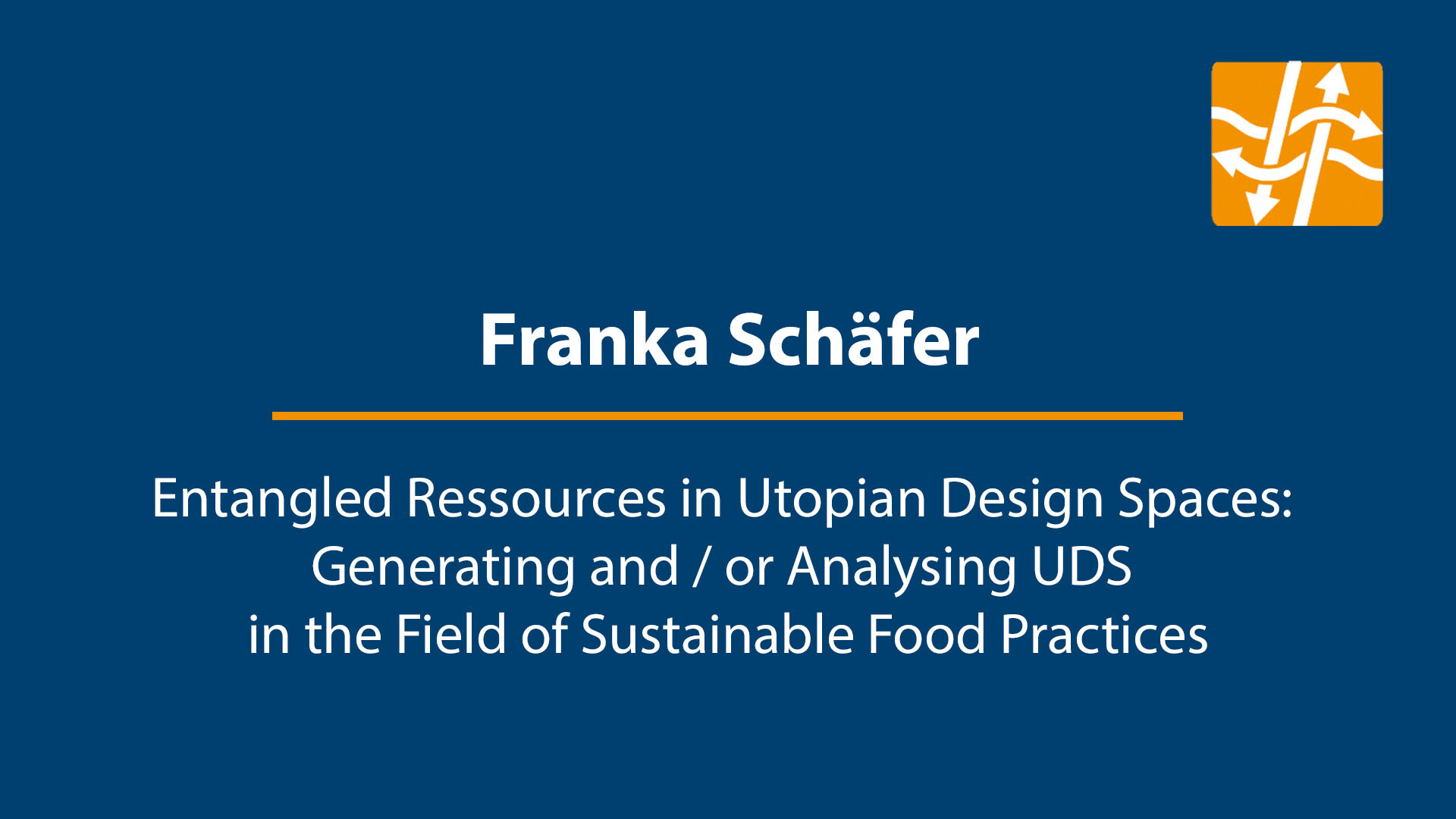 Franka Schäfer: Entangled Resources in Utopian Design Spaces