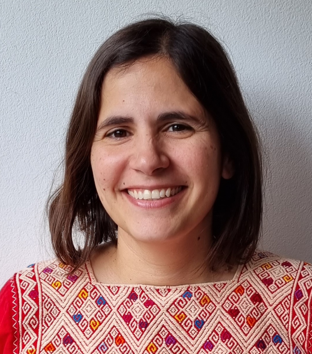 María Florencia Becerra smiling at the camera
